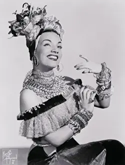 Opulence Prints: Brazilian Dancer Carmen Miranda