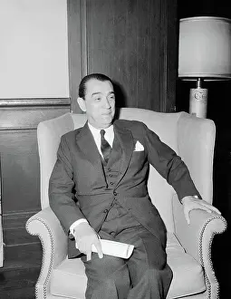 Former Brazilian President Juscelino Kubitschek in New York City