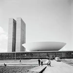 Brazilian Prints: Brazil's National Congress Building