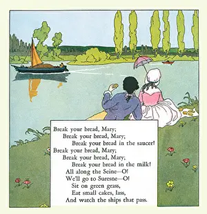 Seine Prints: Break Your Bread, Mary, All Along the Seine