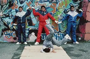 Huty30130 Prints: Breakdancers in New York