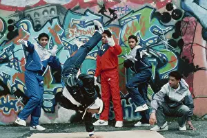 Huty30130 Prints: Breakdancers in New York