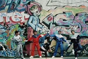 Huty30130 Prints: Breakdancers in New York