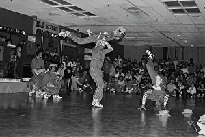Huty35237 Prints: Breakdancing Contest, Buena Park Hotel, Buena Park, California