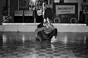 Huty35237 Prints: Breakdancing Contest, Buena Park Hotel, Buena Park, California