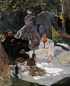 Chicken Prints: Breakfast on the Grass (le déjeuner sur l'herbe)