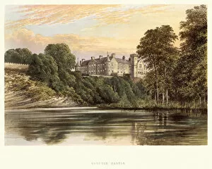 Images Dated 29th January 2018: Brechin Castle, Angus, Scotland, 19th Century