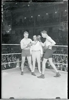 Bill Brennan and Jim Tracey in Boxing Ring