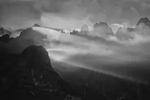 Dolomiti Prints: The Brenta Dolomites at sunset, Alto Adige, Italy, Europe