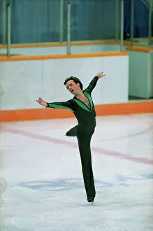 Calgary Prints: Brian Boitano Ice Skating