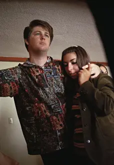 Brian Wilson With His Wife Marilyn