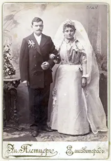 Groom Prints: Bride And Groom Portrait; Standing