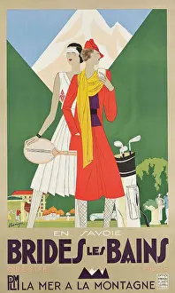 Ladies Prints: BridesLes Bains - The Sea to the Mountain