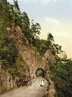 Black Forest Prints: Bridge in the Albtal in the Black Forest