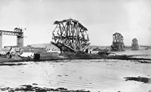 Forth Railway Bridge Collection: Bridge Building