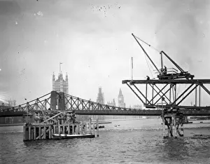 England Format Prints: Bridge Construction