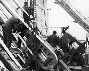 Fotosearch Collection Prints: Bridge Construction