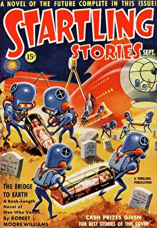 Science Fiction Prints: The Bridge to Earth
