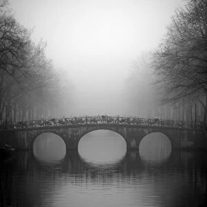 Images Dated 20th April 2016: Bridge on Keizersgracht, Amsterdam, Netherlands