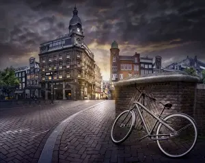 Domingo Leiva Travel Photography Prints: Bridge in Keizersgracht canal, Amsterdam