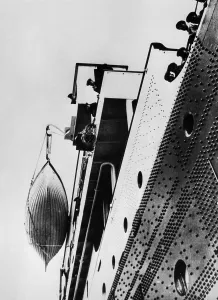 Disaster Prints: Bridge and Lifeboat of Titanic