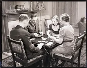 Vice Prints: Bridge Players at Table