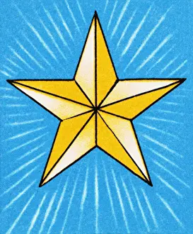 Illustration A Prints: Bright Star