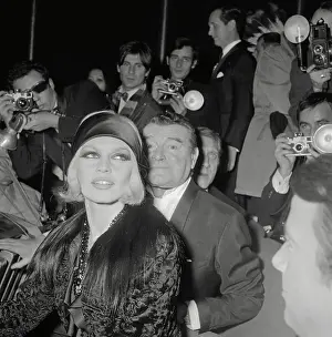 Brigitte Bardot Attending Movie Premiere