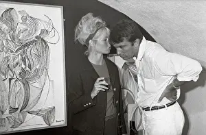 Tropez Prints: Brigitte Bardot Whispering to Jacques Dussart
