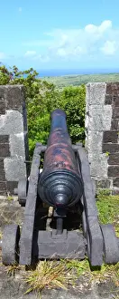 Saint Kitts And Nevis Prints: Brimstone Hill Fortress - St Kitts