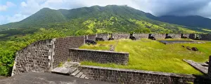 Saint Kitts And Nevis Prints: Brimstone Hill Fortress - St Kitts