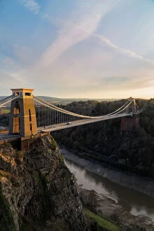 Images Dated 6th March 2018: Bristol Clifton Suspension Bridge