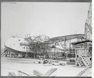 Rochester Prints: Britain's Shetland Seaplane Nears Completion
