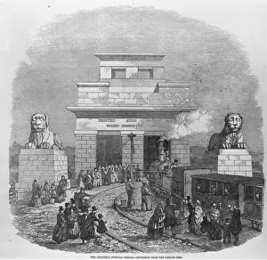 Transport Europe Prints: Britannia Bridge