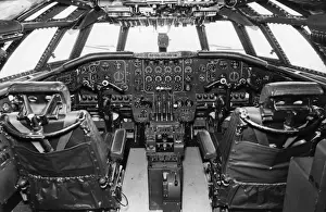 Plane Air Prints: Britannia Cockpit