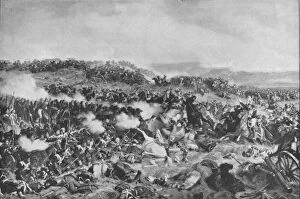 Battle of Waterloo June 18, 1815 Gallery: British Charge At Battle Of Waterloo