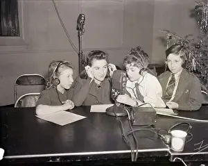 British Children Speak Over Radio