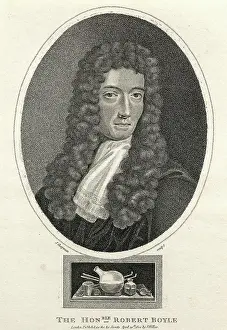 Scarf Prints: British Inventor & Chemist Robert Boyle