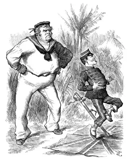 Images Dated 22nd October 2018: British London satire caricatures comics cartoon illustrations
