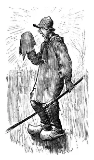 Images Dated 22nd October 2018: British London satire caricatures comics cartoon illustrations: Sneezing