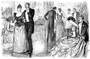 Images Dated 22nd October 2018: British London satire caricatures comics cartoon illustrations: Party