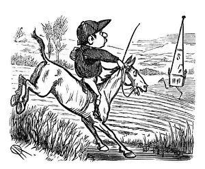 Images Dated 22nd October 2018: British London satire caricatures comics cartoon illustrations
