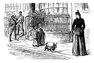British London satire caricatures comics cartoon illustrations