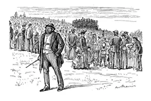 British London satire caricatures comics cartoon illustrations