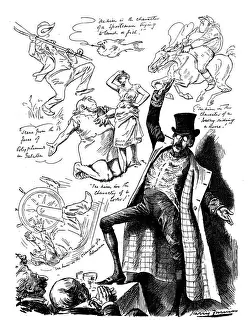 British London satire caricatures comics cartoon illustrations