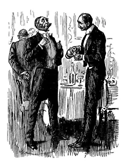 British London satire caricatures comics cartoon illustrations