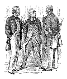 British London satire caricatures comics cartoon illustrations