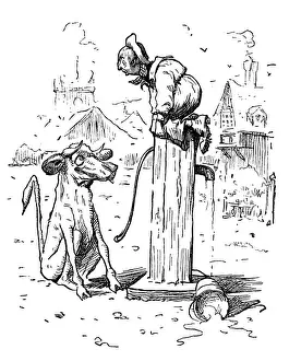 British London satire caricatures comics cartoon illustrations
