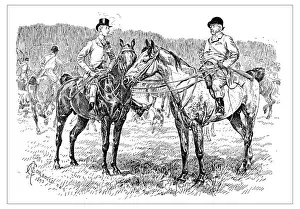 British London satire caricatures comics cartoon illustrations