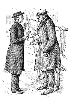 British London satire caricatures comics cartoon illustrations